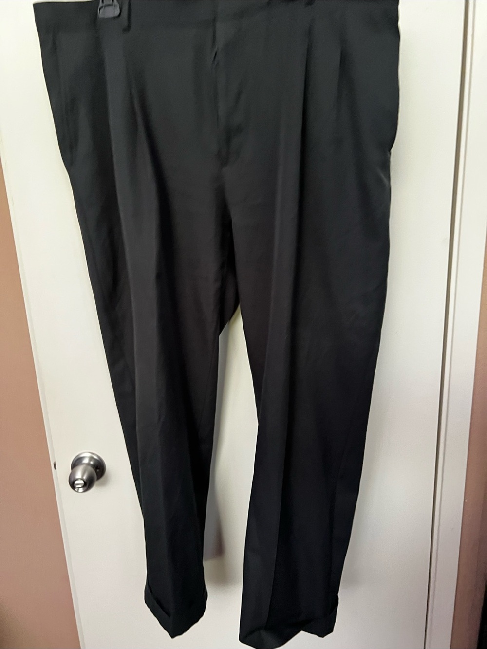 Haggar Black Men's Dress Slacks 42x29